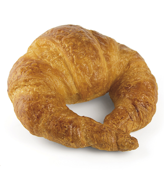 Curved Margarine Croissant 95 g Fermented