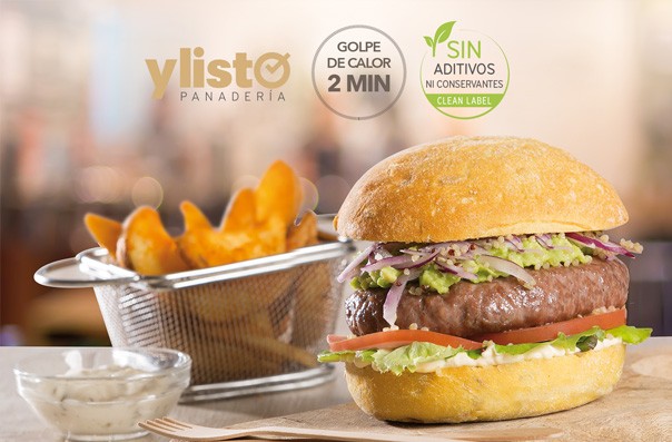 New pan de hamburguesa maíz 8,4% Ylisto
