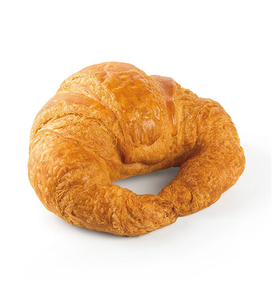 Curved Margarine Croissant 70 g Fermented